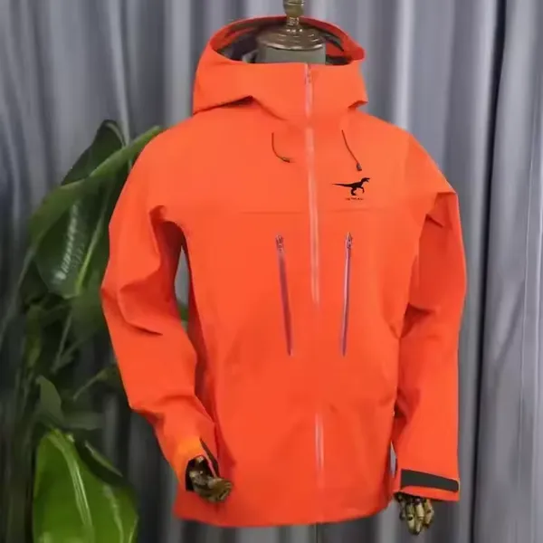 Customized Waterproof Hard Shell Ski Jacket, Raincoat, and Winter Sports Snowboard Set for Both Men and Women photo-4