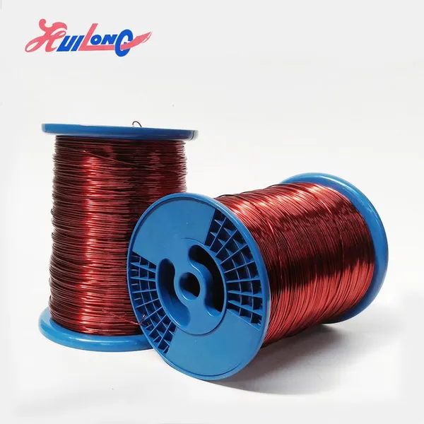 Electrical Wires Prices Aluminum Winding Wire High Temperature Resistance Enameled AWG EI/AIW 200/220 for Magnetic Coil Maldives photo-4