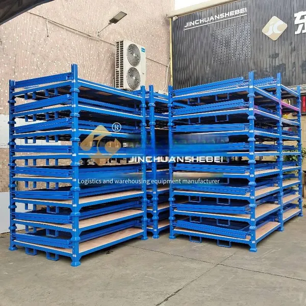 Jinchuan Non-standard Folding Wooden Board Stacking Rack With Layered Independent Isolation, Scratch and Collision Resistance, Durability and Corrosion Resistance, Suitable for Multiple Scenarios photo-2