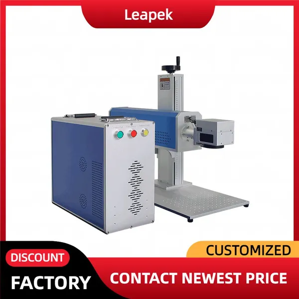 New High-Accuracy UV CO2 Fiber Laser Marking Machine for Metal Plastic Glass Products Programmable Air-Cooled Supports AI PLT