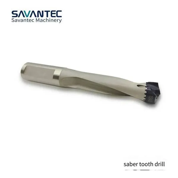 Supply of Saber-tooth Drills, Internal Cooling Crown Drills for Stainless Steel Deep Hole Machining, Tc08-180-xp20