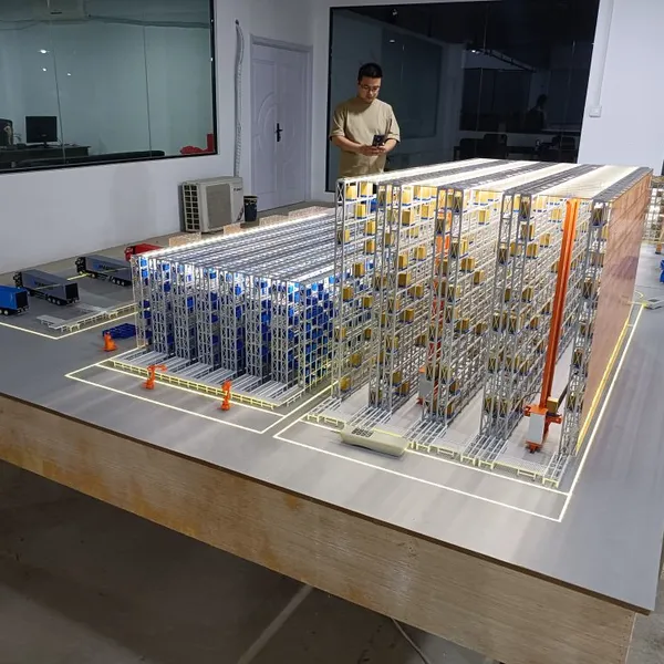 Intelligent Warehouse Logistics Sand Table Model Dynamic Simulation Customized photo-5