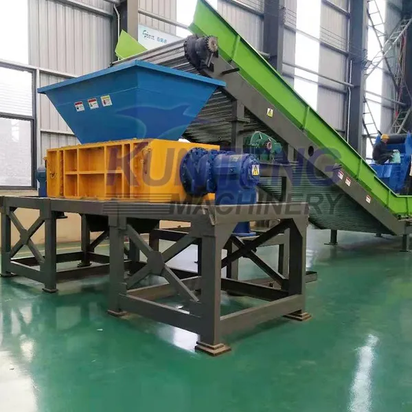 Industrial Dual Axis Plastic Waste Cow Manure Shredder and RDF Fuel Rod Forming Machine EPC photo-2