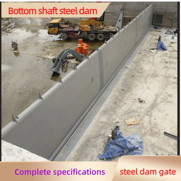 Steel Dam for Reservoir Power Station, High-quality Large-span Bottom-shaft Driven Flap Gate photo-3