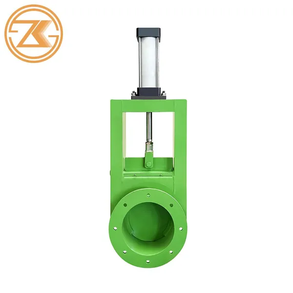 Pneumatic Sealed Slide Gate With Limit Switch For Silo Dry Powder Conveying Line Emergency Isolation Unit photo-3