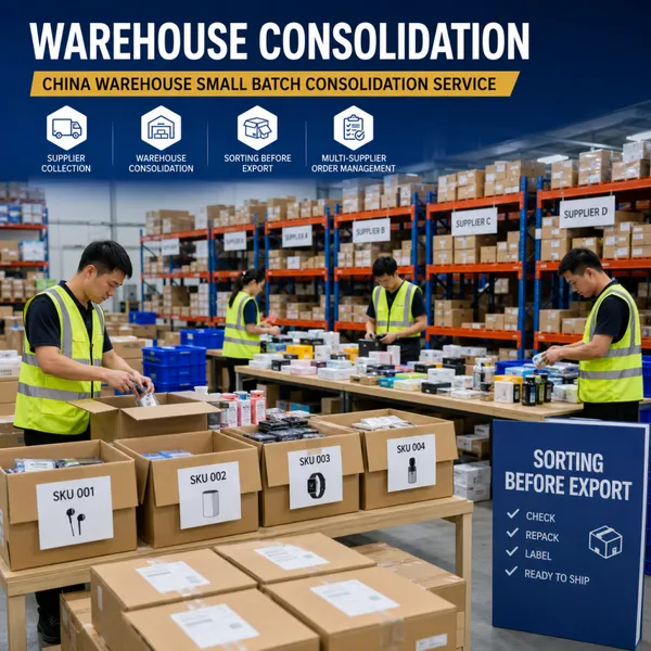 China Shipping Agent for Small Batch Orders and Online Sellers photo-2