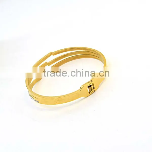 New Products 2016 Specail Design Gold Color Luxury Bracelet for Women photo-4