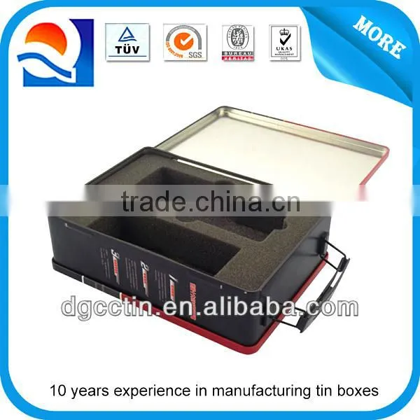 Newest Designed CD Metal Tin Box With Handle photo-3