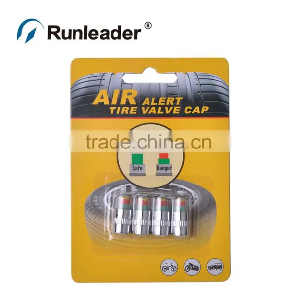 Tire Cap Tyre Pressure Monitor Tire Pressure Indicator Gauge Valve
