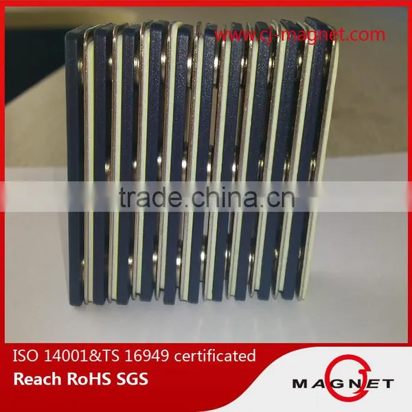 N50 TS16949 Neodymium Magnet Bar With Coating Nickel Manufactuer in Zhejiang China photo-2