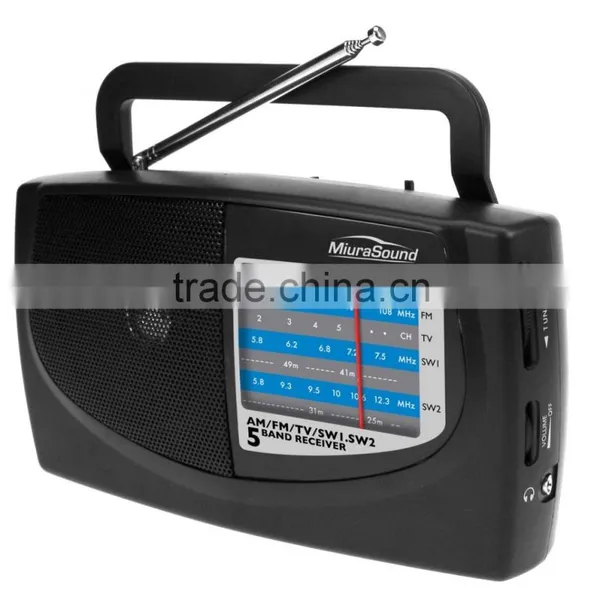 Factory Price FM SW LW Analogue Mental Antenna Radio photo-2