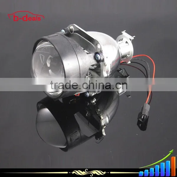 2.5 Inch H1/H7/H4/9005/9006 bi Xenon Projector Lens With 80mm Angel Eyes photo-3