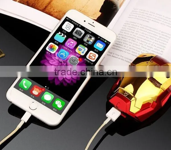 New Products 2015 Innovative Product Iron Man Powerbank 5200mah photo-5