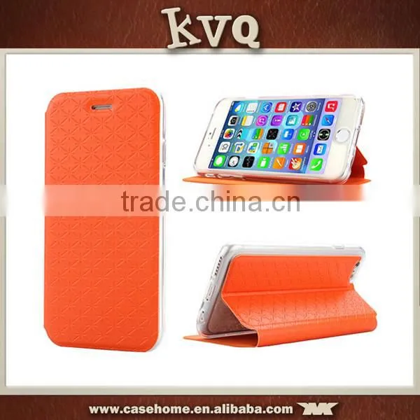 New Arrival Fashion Little Flower Pattern Leather Flip Case Cover for Iphone6/iphone6plus photo-4