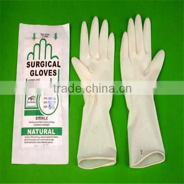 Latex Surgical Hand Gloves Sterile Disposable Medical Manufacturer