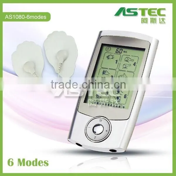 OEM Acupuncture Physiotherapy Tens Ems Machine 8 Modes AS1080