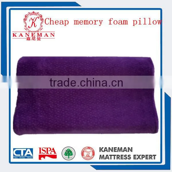 Cheap Price Colourful Memory Foam Pillow