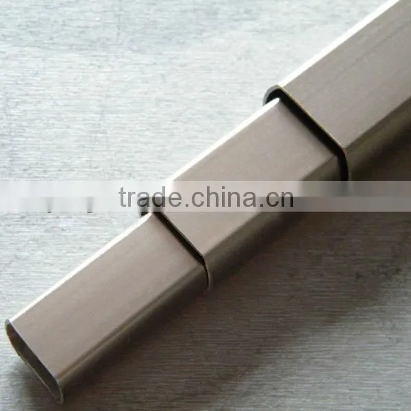 OEM rectangular tube aluminium China manufacturer from Shanghai factory