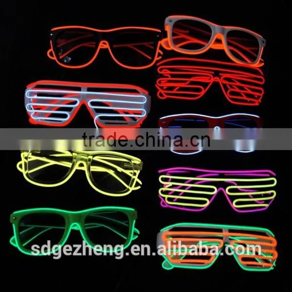 Wholesale LED Sunglasses Shutter el Glasses for Christmas Halloween Ornaments Gifts in Canada USA Market photo-5