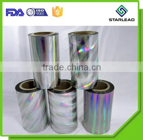 Strong Packing Holographic Metallized Pet Film photo-3