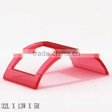 Classic Excellent Acrylic Single Wine Bottle Display Rack photo-3