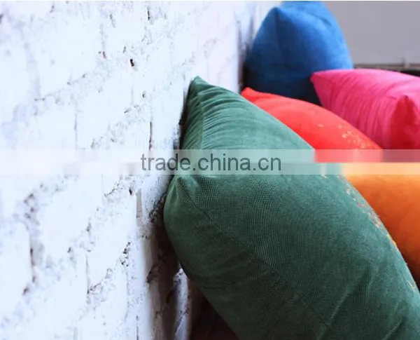 Multi Color Cushion Pillow, Corduroy Sofa Cushion Wholesale photo-3