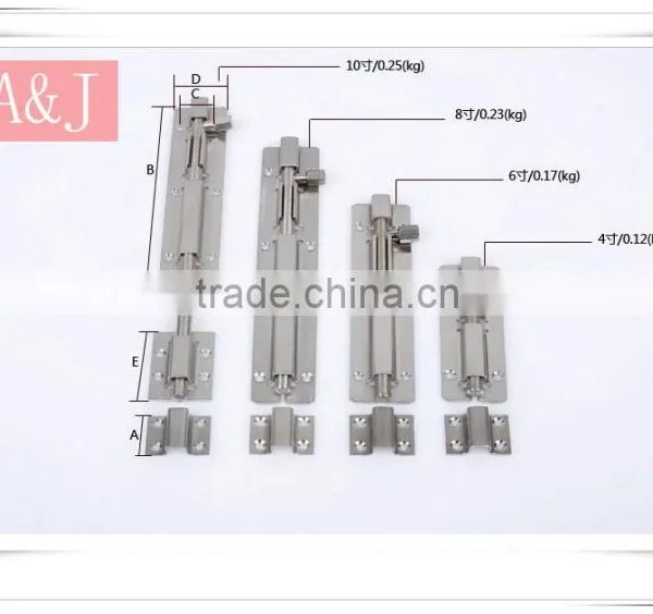 Good Quality Stainless Steel Door Bolt China Manufacturer photo-2