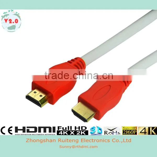V1.4 Purple HDMI Cable With Ethernet and Gold Connector Support 3D and 4k From 0.5-100m photo-5
