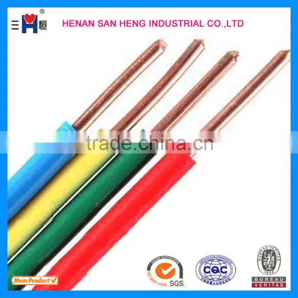 H05V-U 2.5mm Earthing Copper Conductor Electrical Cable Price photo-4