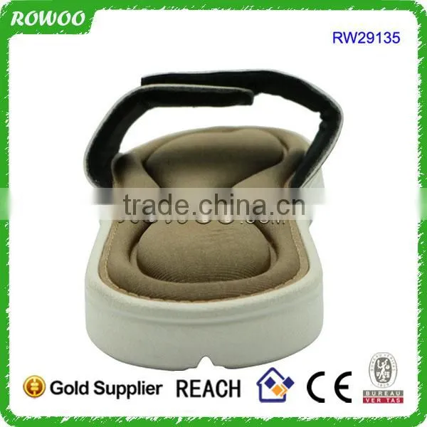 Popular Grey Men's Adjustable Foam EVA Sandals photo-3