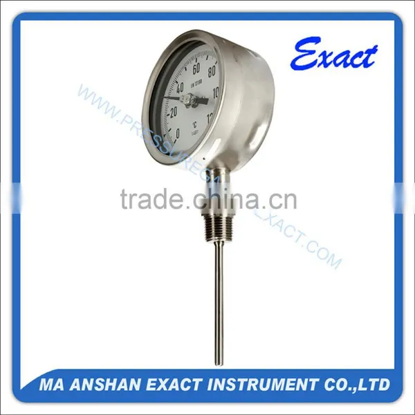 Heavy Duty Stainless Steel Industrial Bimetal Thermometer