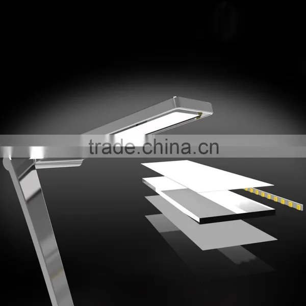 AC85-265V 5W 420LM Folding Rechargeable LED Reading Table Light Ultrathin Adjustable Dimmable Touch Control Desk Lamp Home Light photo-2