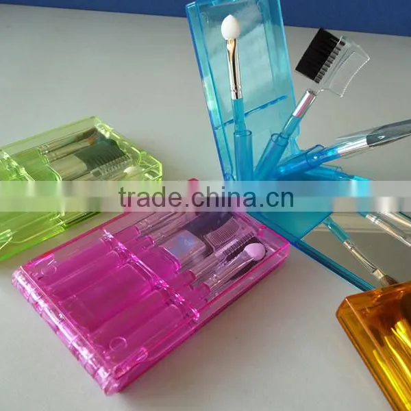 Promotional Colorful New Design Cheap and Cute Makeup Brush Set photo-2