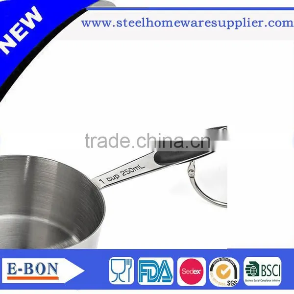 High Quality Stainless Steel 5pcs Measuring Spoons and 4pcs Basin Supplier's Choice photo-3