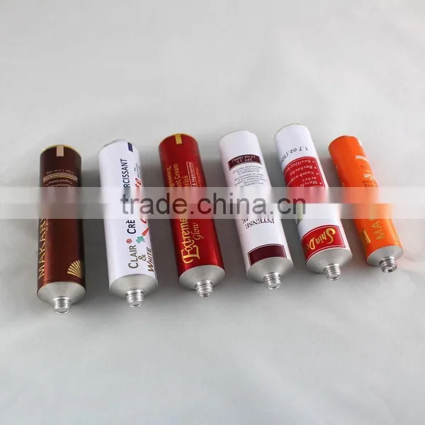 Aluminum Collapsible Tubes for Cosmetics, Collapsable Aluminium Tubes photo-2