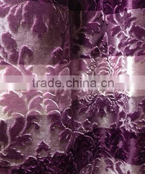 CATION BRUSH FLOWER WARP KNITTING VELVET FOR TOP CURTAIN photo-3