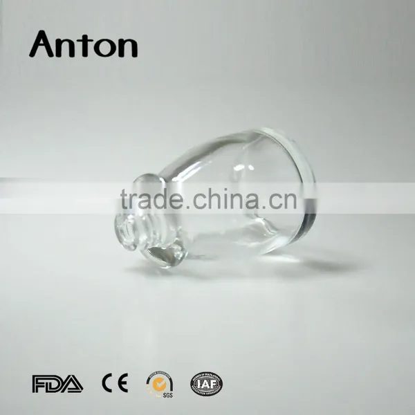 Clear Perfume Glass Bottles With Lid photo-4