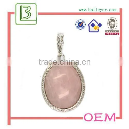Gold Tone Ring Pendant Men Necklace With Ball Chain photo-6