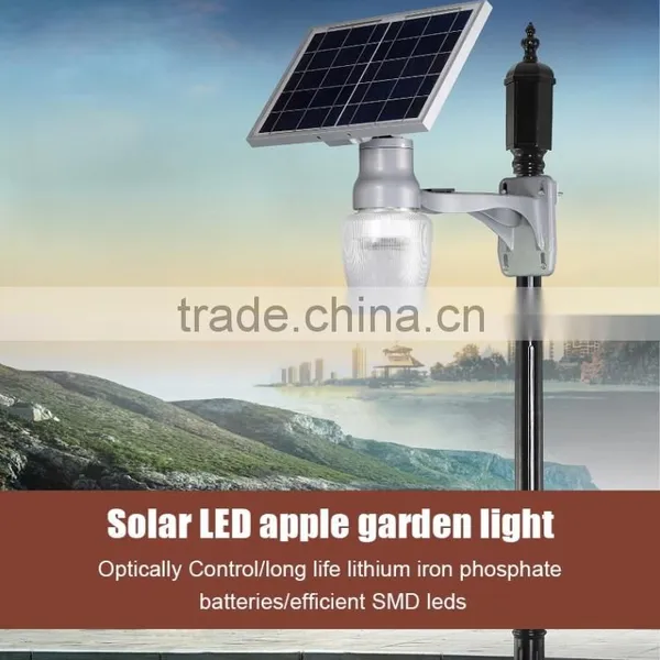 Powerful Steel Garden Solar Light/solar Garden Lamp