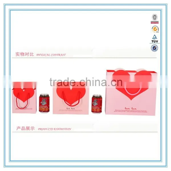 China Custom Love Sweet Paper Bags photo-3
