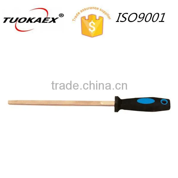 Beryllium copper Non sparking non magnetic triangle file