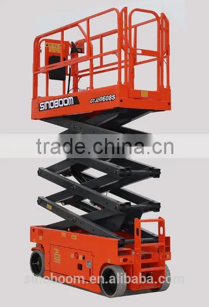 4M Self-propelled Scissor Work Platform Made in China,scissor Lift Table photo-2