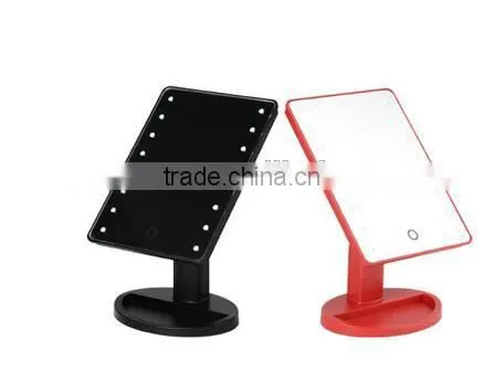 New Moldel Plastic Stand Desk Touch Screen 10X Mangying Smarthome With Samrt 16 Led Mirror Concave Mirror photo-2