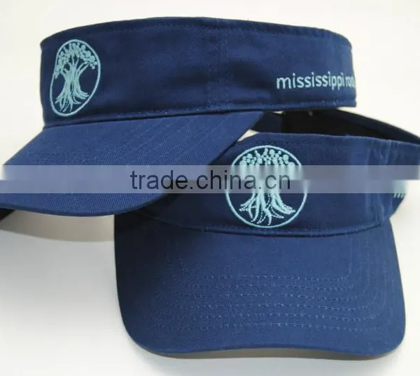 Custom 100% Cotton Sun Visor Hats photo-5