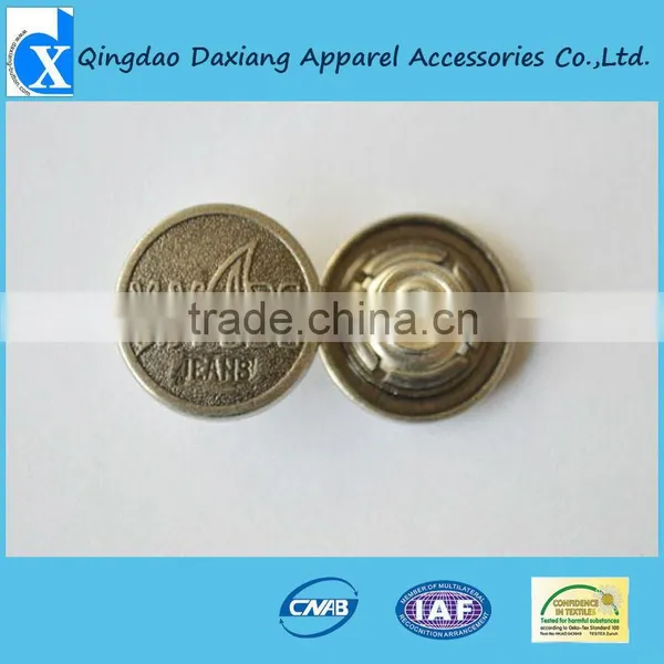 shank button for denim