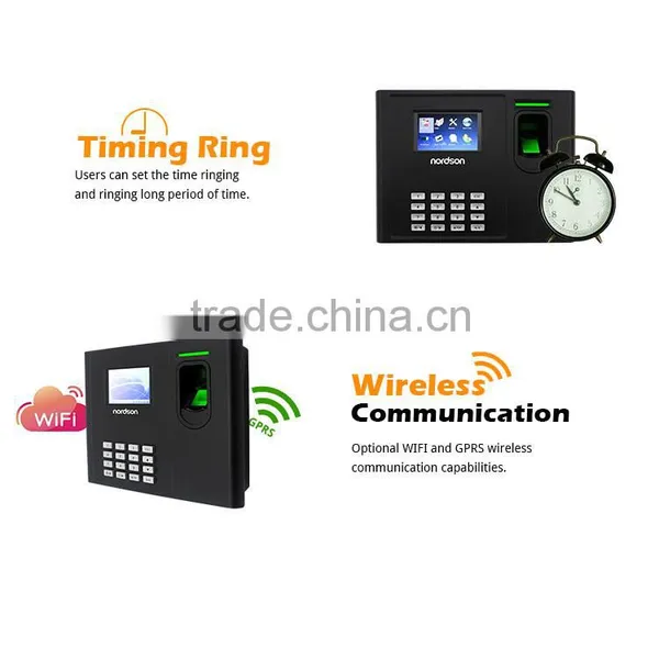 Nordson Competitive Price Fingerprint Time Attendance Reader, Without Access Control Door photo-4