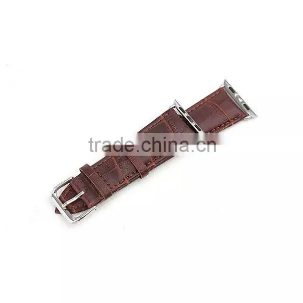 Personal Factory Production Leather Watch Band for Iphone Watch photo-5