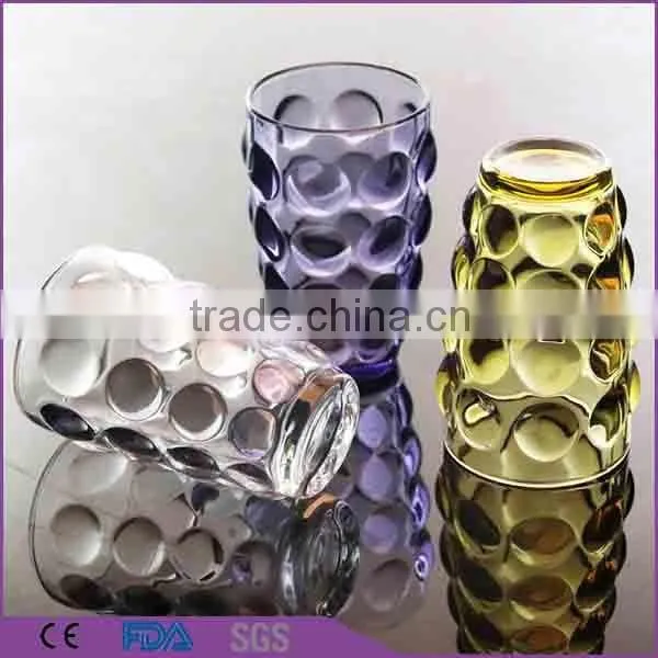 Lead-free Hand Made Round Color Change Drinking Glass photo-3