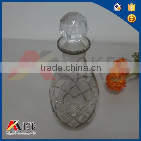 600ml Frosted And Buckle Glass Bottle Alcoholic Wine Glass Bottle photo-4