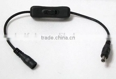 DC 5.5x2.5mm On/Off Switch Female Male Connector For LED Strip Light Gut photo-6